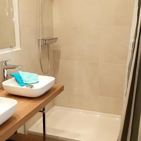 Bed Aan Zee Kabine7 Frühstückspension Koksijde